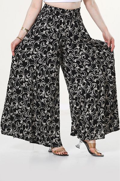 SOSYETE AVM Patterned Skirt Pants
