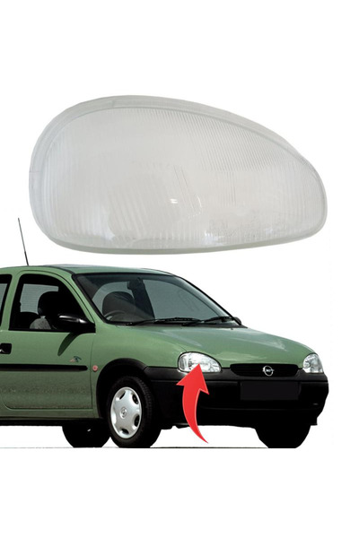 Wisco Opel Corsa B Sağ Far Camı 1993-2001 1216489CAM