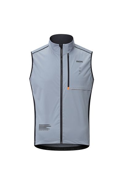 Choice EU Size-L grey RION Cycling Vest Men Women Waterproof MTB Road Bike Windproof Pro Bicycle Clothes Tw
