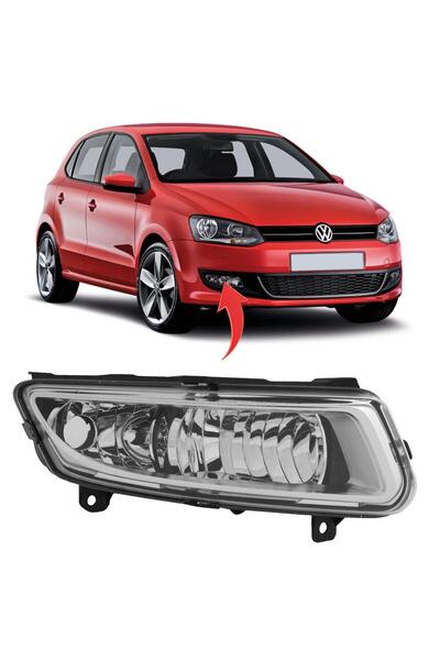 gkl Vw Polo Sağ Sis Farı Tek Duylu(Gündüz Sürüş)2011-2017 6R0941062D