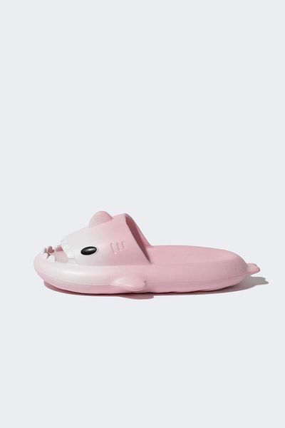 DeFacto Eva Slippers Women - Flat Sole, Shark, C4820ax24sm