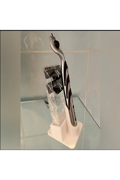 CANEREGE COPIE - Organizator de baie Gilette Mach3 Power - Organizator pentru aparate de ras și lame de ras de schimb