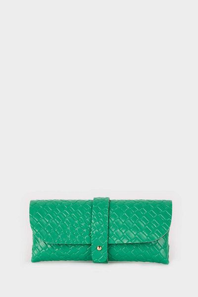 DeFacto Women's Knitted Patterned Sunglasses Case E6584Axns