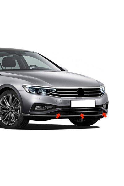 Genel Markalar Passat B8.5 Ön Tampon Orta Izgara Kromlu 2019-2023 3g0853677aa