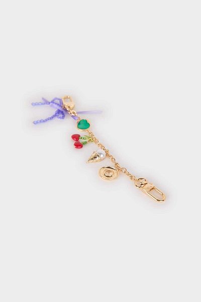 DeFacto Women's Cherry Charm Keychain E6630Axns