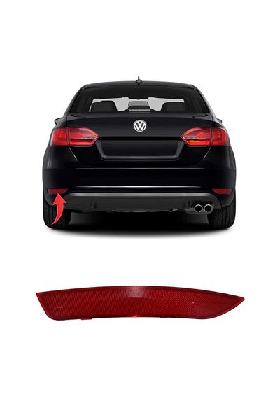 gkl Vw Jetta Left Bumper Reflector 2011-2014 5c6945105a
