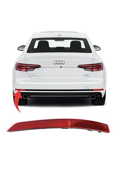 gkl Audi A4 2016-2019 Left Rear Reflector - 8w 0945105 C