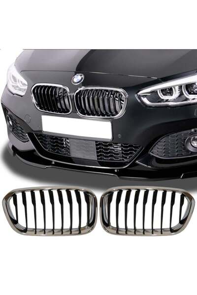 gkl Bmw F20 Lci Ön Panjur Seti Krom Siyah Sport 2015-2019 51137371685