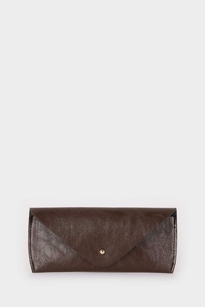 DeFacto Unisex Faux Leather Sunglasses Case E6739Axns