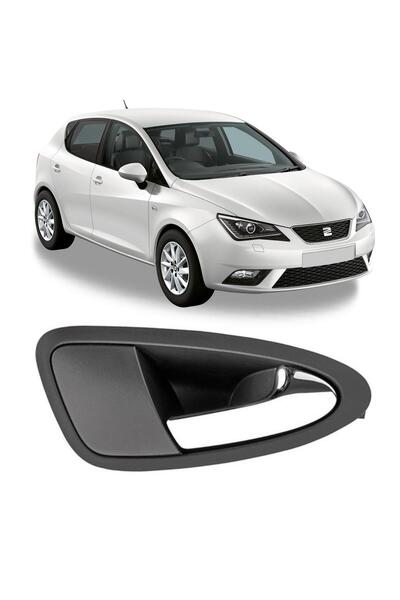 gkl Seat Ibiza Right Front Interior Opening Handle Complete Chromed 2013-2017 6J1837114K