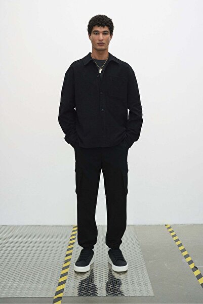 H&M Loose Fit Brushed overshirt