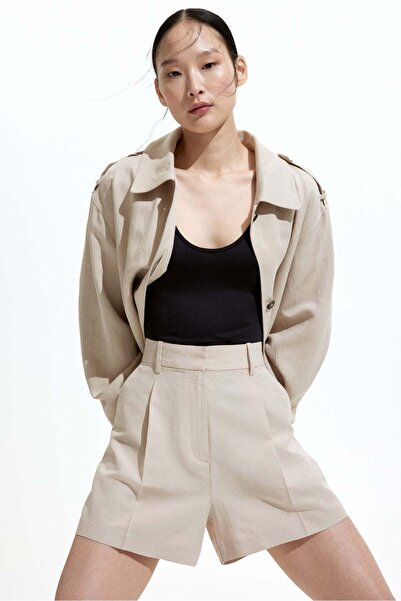 H&M Linen-blend Shorts