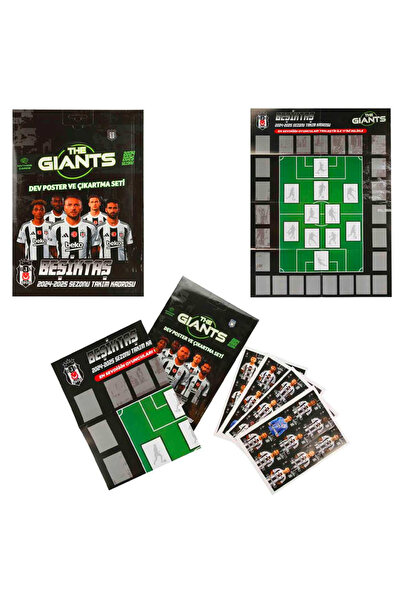 Mythos Cards SET DE POSTERE ȘI AUTOCOLANTE MYTHOS GIGANȚII 2024-25 3+