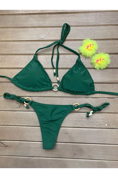 XORVİO Women's Lycra Side Neck Stylish Bikini Set New Season