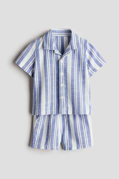 H&M 2-piece printed cotton set