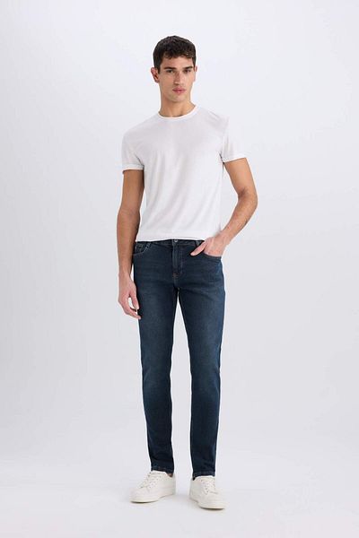 DeFacto Blugi Pedro Slim Fit cu talie obișnuită - E8507AX24WN