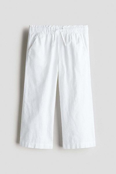 H&M Linen-blend Trousers
