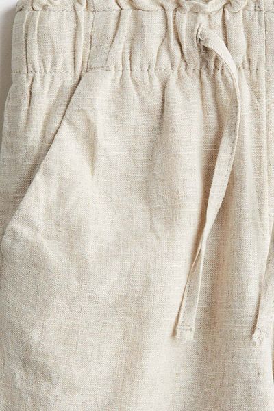 H&M Linen-blend trousers