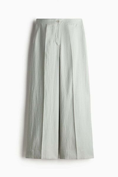 H&M Wide tailored trousers