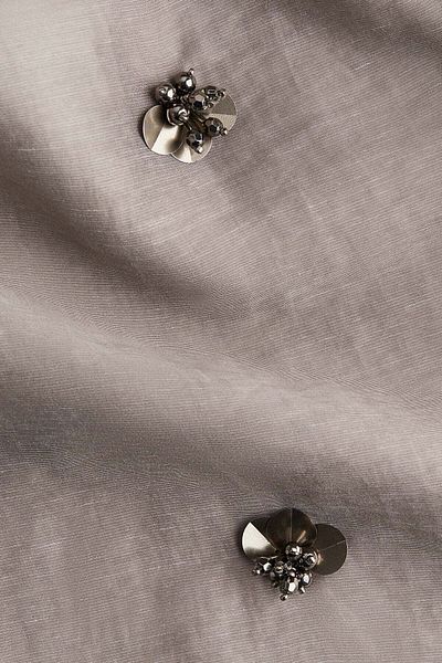 H&M Sheer embellished skirt