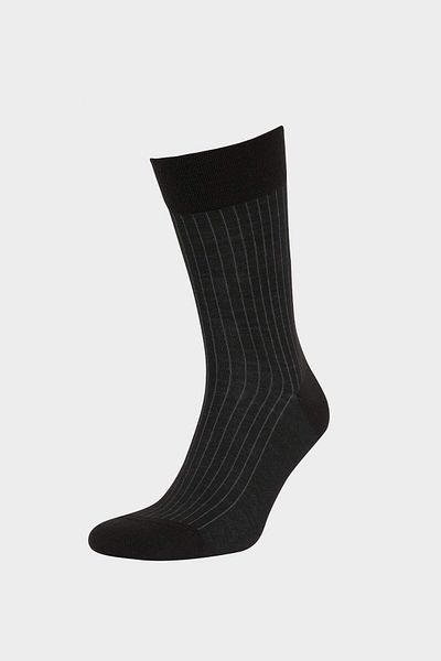 DeFacto Nahtlose ultraleichte 2-teilige Premium-Langsocken für Herren E7853axns