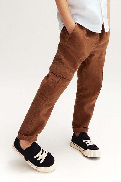 H&M Linen-blend grandad shirt