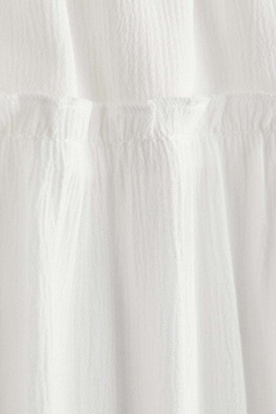 H&M Crinkled maxi skirt