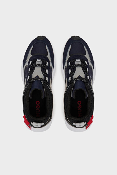 HUGO Süet ve Fileli Sneaker Ayakkabı Erkek AYAKKABI 50541703
