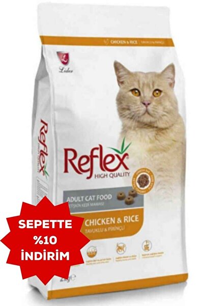 Reflex Premium Market Reflex Tavuklu ve Pirinçli Yetişkin Kedi Maması 2kg