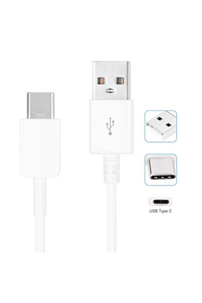 Kotenart Samsung Galaxy A14 / A15 / A21 / A31 /A50 / A51 Uyumlu Usb Type-c Gi...