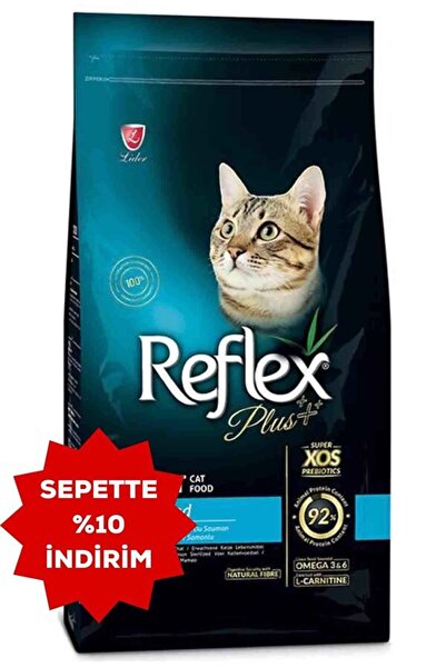 Reflex Elite Pet Reflex Plus Somonlu Kısırlaştırılmış Kedi Maması 1,5kg +500gr