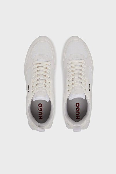 HUGO Monogram Logo Baskılı Sneaker Ayakkabı Erkek AYAKKABI 50536205 100