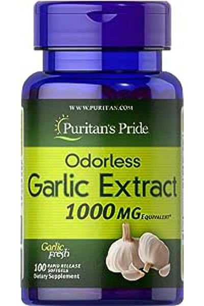Puritan's Pride Puritan's Pride Odorless Garlic 1000 mg-100 Rapid Release Softgels