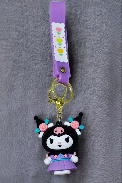 Birmem Luxury Kuromi Keychain Special Design Large Size