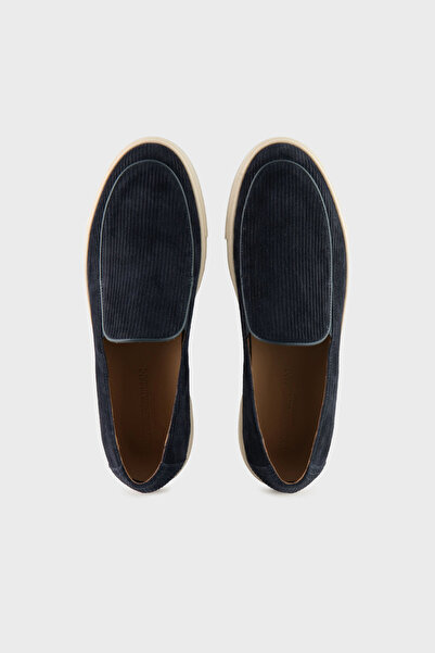 Emporio Armani Multi-Stripe Suede Shoes Men's Shoes X4Y008 Xf848 00285