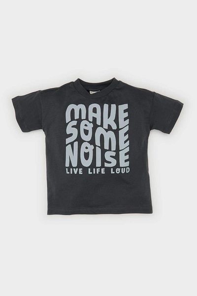 DeFacto Baby Boy 2 Piece Set T-Shirt Salopet B8079A525Sm