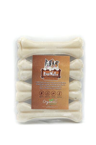 Eva & Wall-e Küçük Köpek Kemiği Beyaz 4’lü – Doğal 10 Cm Çiğneme Kemiği, Ufak Irklar Ve Yavru Köpekler Için