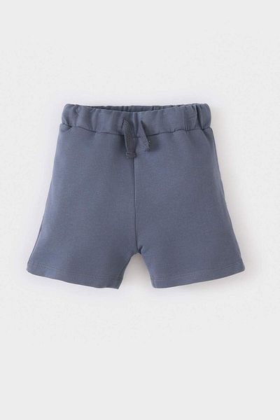 DeFacto Baby Boy Set: Crew Neck, Striped Sleeves Shorts B6986A525Sm