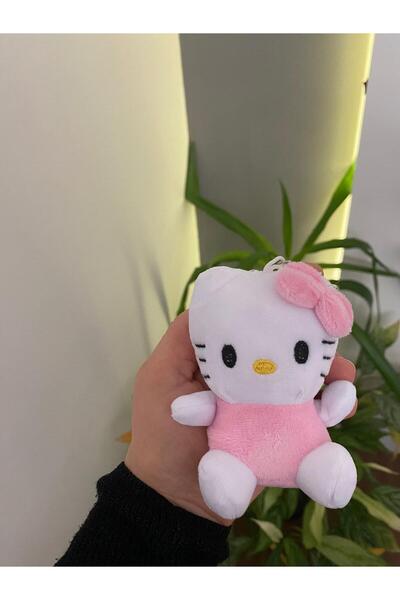 Tasarım Hello Kitty Peluş Figürlü Büyük Boy Anahtarlık