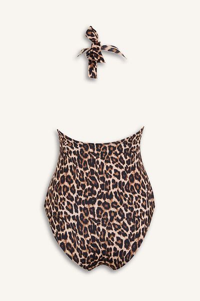 DeFacto Μαγιό με σχέδιο Leopard-fall In Love D4048ax25sp