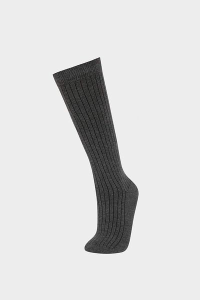 DeFacto Women's 2-Piece Cotton Knee Socks F0855Axns