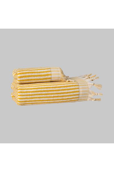 Sarev Sun Shine Yellow 100% Βαμβακερή Πετσέτα 50*90 cm