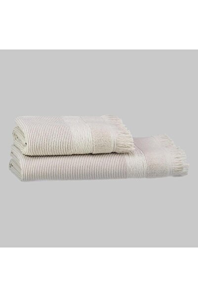 Sarev Street Beige 100% Βαμβακερή Πετσέτα 80*150 εκ. Μπεζ