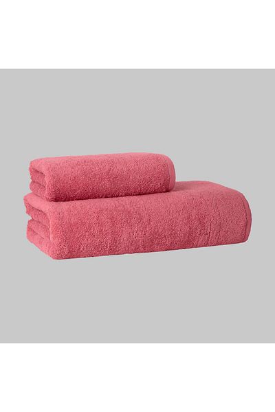 Sarev Soho 100% Βαμβακερή Πετσέτα 50*90 cm Ροζ