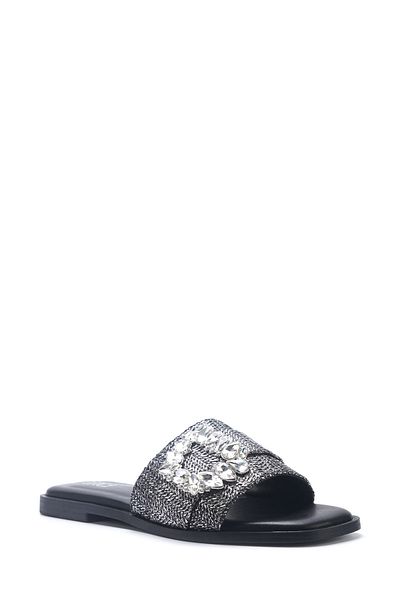 İnci Inci Mariel 5Fx Black Women's Flat Slippers