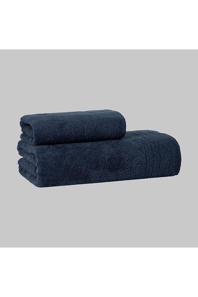 Sarev Soho 100% Βαμβακερή Πετσέτα 50*90 cm Σκούρο Μπλε