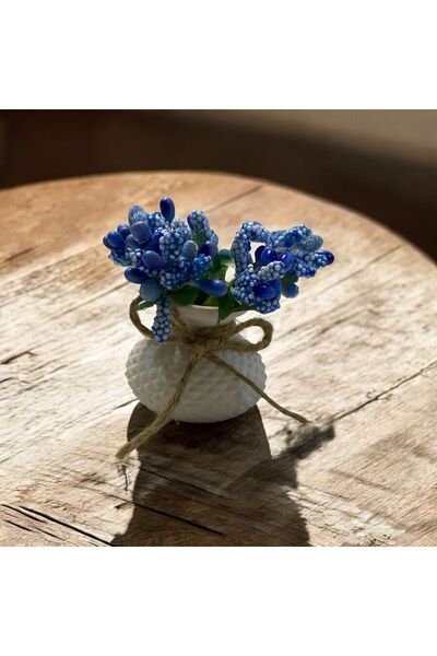 Genel Markalar Renkli Sekizli Mini Dekoratif Set, Şık ve Çiçekli Ev Süsleri