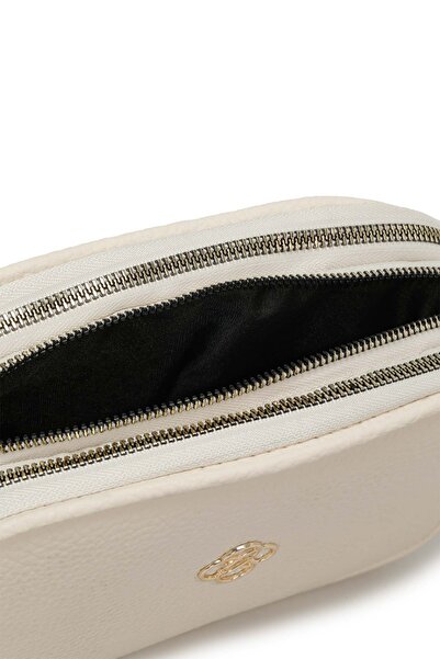 Polaris NTRL UCGZ CPRZ 5FX Ekru Kadın Çapraz Çanta