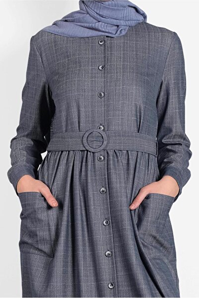 Alvina Сукня з кишенями та ґудзиками 40200