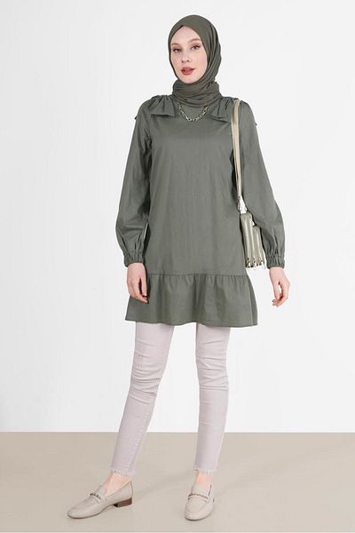 Alvina Tunic 42663 - Bow Detailed